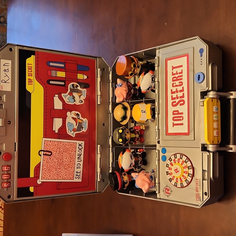 Ryan's World Secret Agent Spy Briefcase Playset